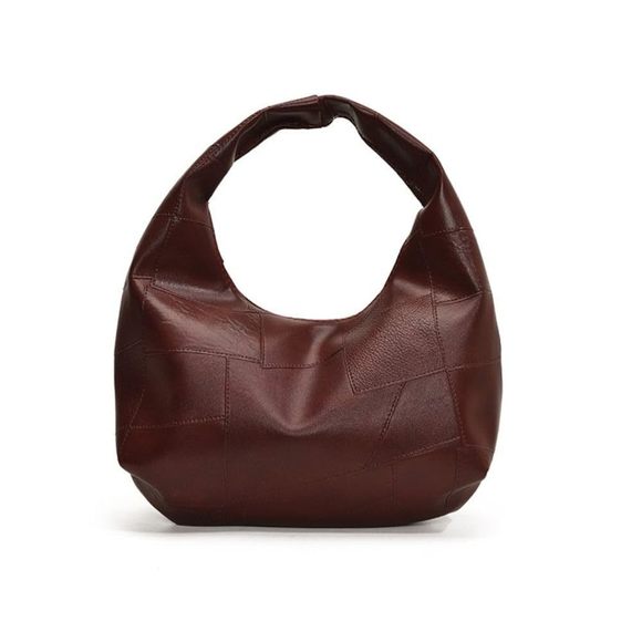 Trendy Pu Leather Crescent Crossbody Bag Handbag, Underarm Bag :P - Picture 1 of 3